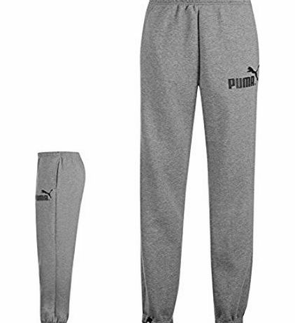 Puma No1 Logo Sweatpants Mens[Small,Grey]